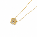 Crystal Clover Necklace