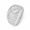 ICED CIRCLE RING