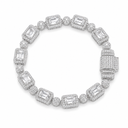 CLUSTERED BAGUETTE BRACELET
