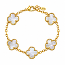 925 Clover Bracelet