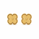 925 Clover Studs