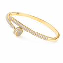Diamond Love Bangle