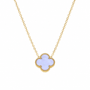 Mother Of Pearl Clover Necklace