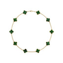 10 Clover Necklace