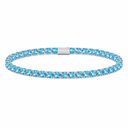 COLOURED TENNIS BRACELETS - 4MM