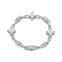Star iced bracelet