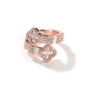 ICED CLOVER RING
