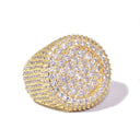 ICED CIRCLE RING