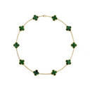 925 10 Clover Necklace