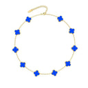 10 Clover Necklace