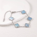 Mother of Pearl Clover Bracelets