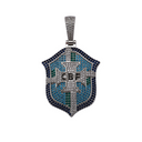 FOOTBALL BADGE PENDANTS
