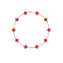 10 Clover Necklace