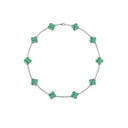10 Clover Necklace