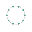 10 Clover Necklace