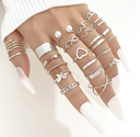 22 Gold Ring Bundle