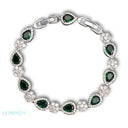 Blossom Droplet Bracelets Green