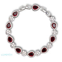 Blossom Droplet Bracelets Red