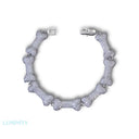 Bone Bracelets Silver