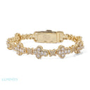 Cross Star Bracelets Gold