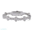 Cross Star Bracelets Silver