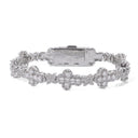 Cross Star Bracelets Silver