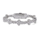 Cross Star Bracelets Silver