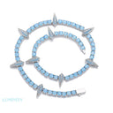 Fang Bracelets - Sky Blue / 7 INCH / 18CM