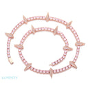 Fang Chain - Rose Gold / 16 INCH / 40CM