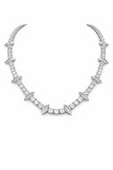 Fang Chain - Silver / 16 INCH / 40CM