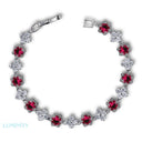 Flower Bracelets Red