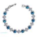Flower Bracelets Sky blue