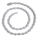 Honeycomb Chains Silver