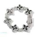 Infinite Clover Bracelets - Black / 7 INCH / 18CM