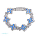 Infinite Clover Bracelets Sky blue