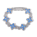 Infinite Clover Bracelets Sky blue