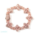 Infinite Clover Chain - Rose Gold / 16 INCH / 40CM