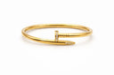 Nail Bangle - Gold