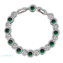 Sphere Blossom Bracelets Green