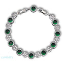 Sphere Blossom Bracelets Green