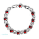 Sphere Blossom Bracelets Red