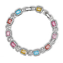 Stone Blossom Bracelets Multicolor
