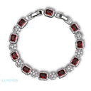 Stone Blossom Bracelets Red