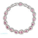 Tear Drop Bracelets Pink