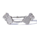 Tennis Clover Bracelets Silver