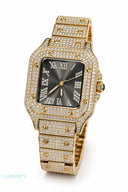 The Sovereign 45MM - Gold Black Dial - Chains