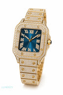 The Sovereign 45MM - Gold Navy Dial - Chains