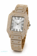 The Sovereign 45MM - Gold Silver Dial - Chains