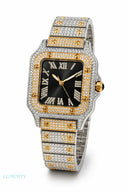 The Sovereign 45MM - Two Tone Black Dial - Chains