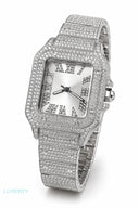 The Sovereign 45MM - White Gold Silver Dial - Chains